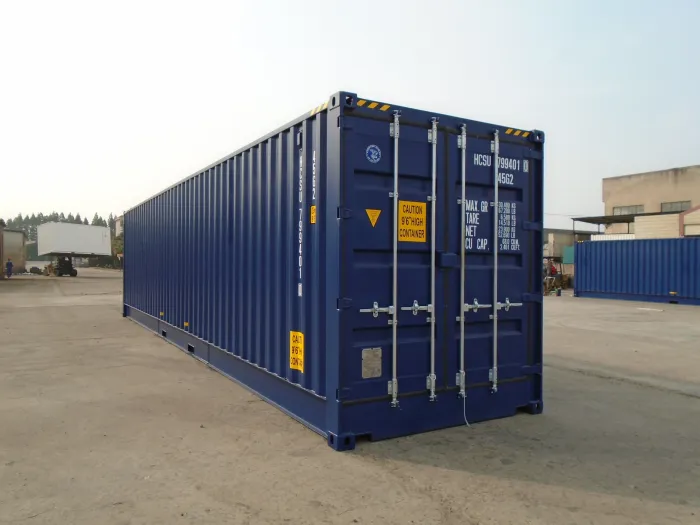 40-Fuß-High-Cube-Container mit offener Seite