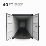 40FT Standard Seecontainer, Lagercontainer