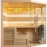 AWT E1621XL Hemlock Sauna 250x250 für 5-6 Personen – Bild 3