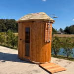 OFURO SAUNA♨️für 2-Personen mit Dusche♨️Harvia 6kW Heizgerät