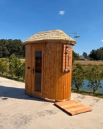 OFURO SAUNA♨️für 2-Personen mit Dusche♨️Harvia 6kW Heizgerät