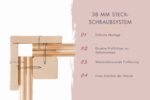 Saunahaus Skrollan 3 mit Vorraum – Bild 12