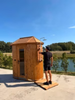 OFURO SAUNA♨️für 2-Personen mit Dusche♨️Harvia 6kW Heizgerät – Bild 7