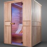 Relax-Lounge Infrarotkabine für 2 Personen, 140 x 140 x 201 cm