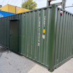 20 Fuß Lagercontainer mit Nebeneingangstür, Licht one way