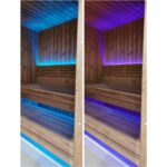 Luxury Modern Saunahaus 234 x 542 cm mit Ruheraum und Terrasse – Bild 7