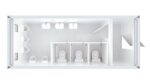 20ft Herren-WC-Container