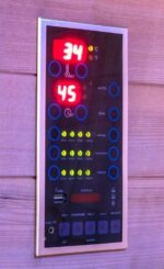 Unique Infrarotkabine für 3 Personen 163 x 105 x 190cm – Bild 4
