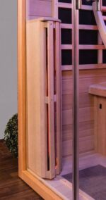 Unique Infrarotkabine für 3 Personen 163 x 105 x 190cm – Bild 6