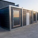 Wohncontainer | Baucontainer | Modell Grau-1 | 240cmx600cm