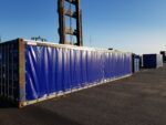 40 Fuß Lagercontainer mit Planenwand – Bild 4